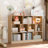 Presly 3  Tier Cube Bookcase Modern Bookshelf with 10 Cubes-632208647-627202050