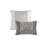 5 Piece Textured Jacquard Stripe Comforter Set With Throw Pillows
