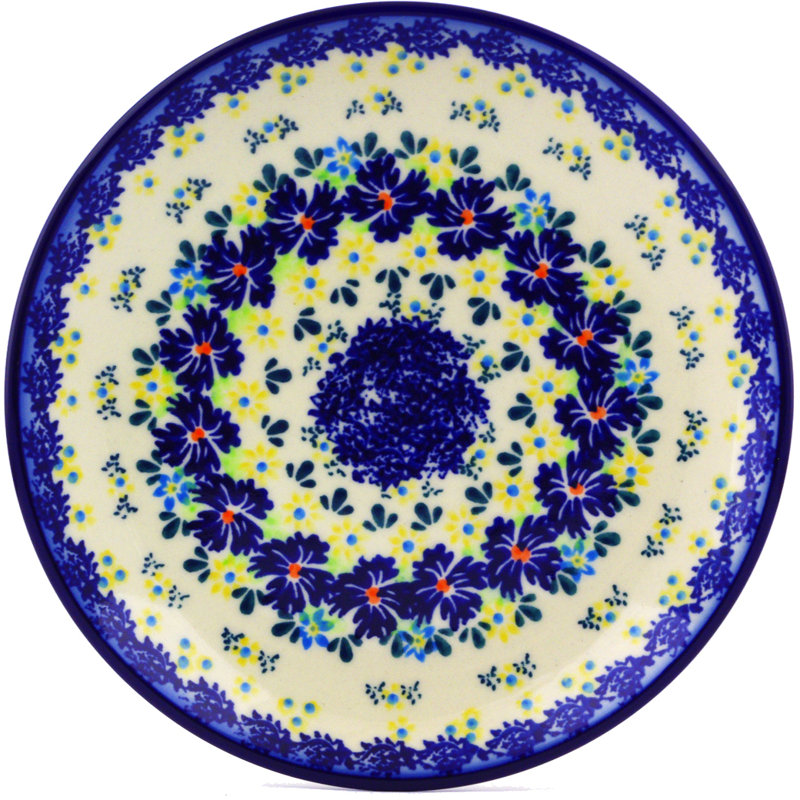 Polish Pottery 7.5" Dinner Plate