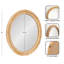 Miroir mural rond Oman