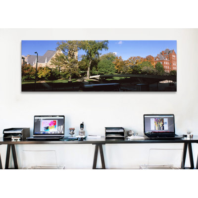 " Pedestrian Bridge Over Park Street, University Of Wisconsin, Madison, Dane County, Wisconsin, USA " by Panoramic Images