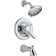 Lahara 17 Series Dual-Function Tub Shower Faucet Set, Shower Valve Trim Kit