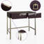 LYRA 228.6cm Glass Top Console Table-110459491