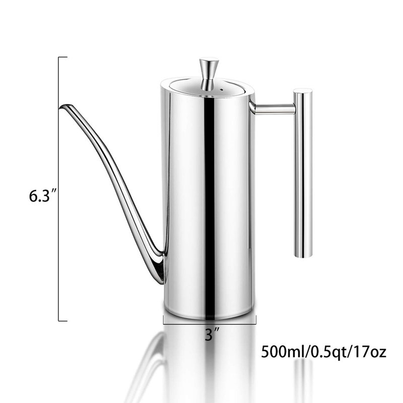Huilier et vinaigrier individuels, 17 oz