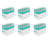 Sterilite Stack and Carry 3 Layer Handle Box, Tray, Small Storage Latch Lid Container to Organize