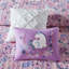 Ensemble de courtepointe réversible Zoomina Kids Alinah Unicorn avec coussins décoratifs assortis-2107772288-2107772349