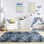 Tapis à poil long Antonije Tie Dye-423071880-463322779