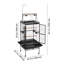 210cm Iron Flight Cage