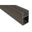 Système de cloisons décoratives 78,7 po WPC avec tiges, quilles et quincaillerie, tubes de plafond acoustique modernes-132025620