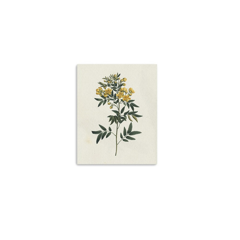 Art mural singulier «Yellow Blossom Branch»