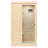 Single Person Indoor Bluetooth Compatible FAR Infrared Sauna with Remote Control in Hemlock-81603200