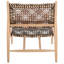 Chaise d'appoint à dossier tissé Kazbah-1942682578