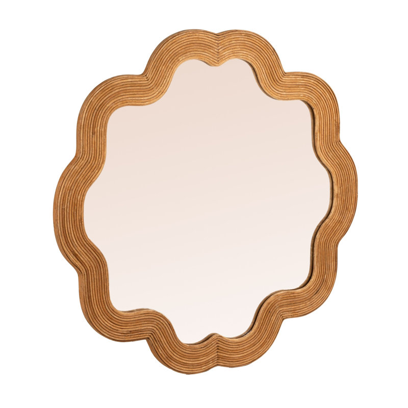 Miroir mural Scalloped