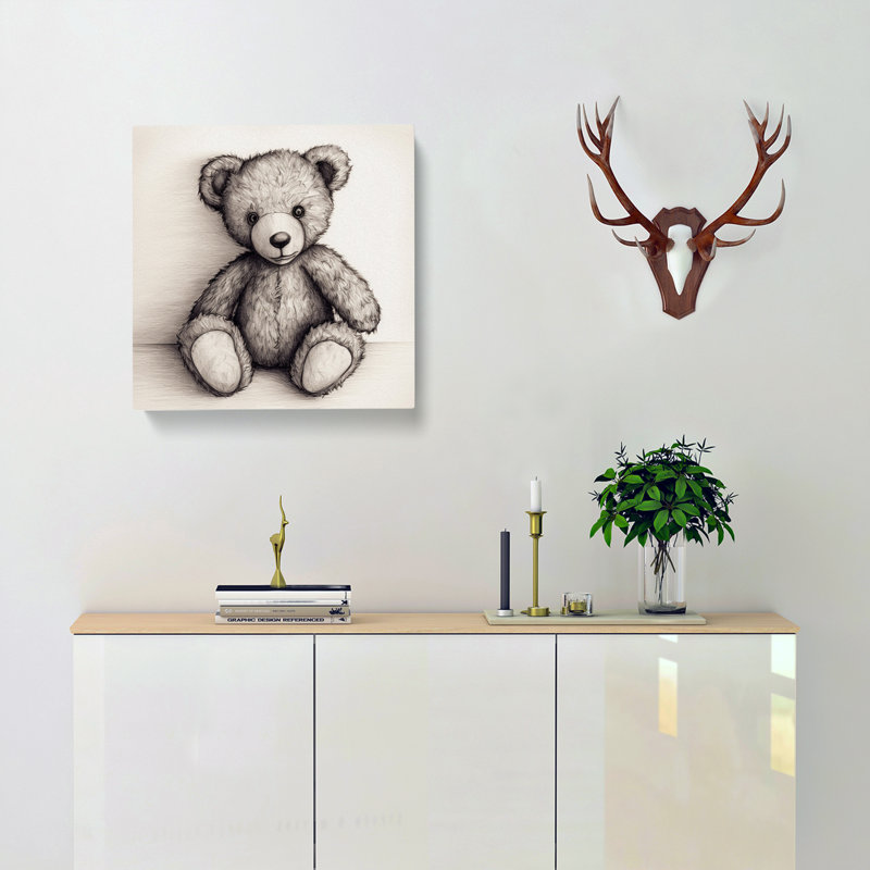 Modern Wall Art - Wrapped Canvas - Framed Print, 50cm H x 50cm W x 3cm D