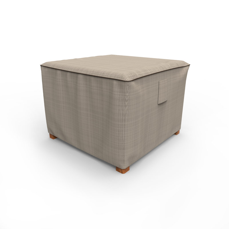Tanner Outdoor Patio Table/Ottoman Cover, 22" H x 26" W x 26" D