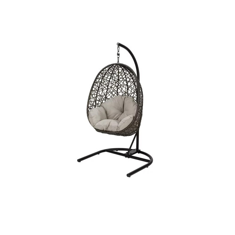 Méridienne d'extérieur en métal Cen, Beige