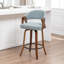 Tabouret de comptoir pivotant rembourré Providence-123200741