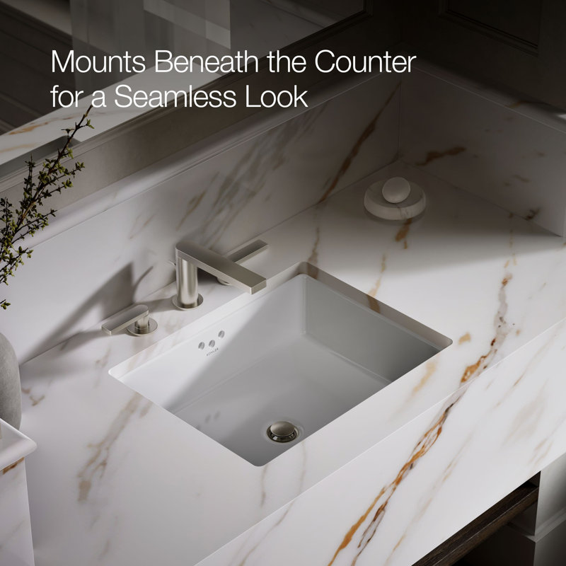 Kathryn 6.25" Undermount Bathroom Sink in White with Glazed Underside