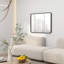 Miroir mural mural avec cadre en métal-950863314