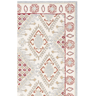 Sebrite Hand Tufted Wool Southwestern Rug