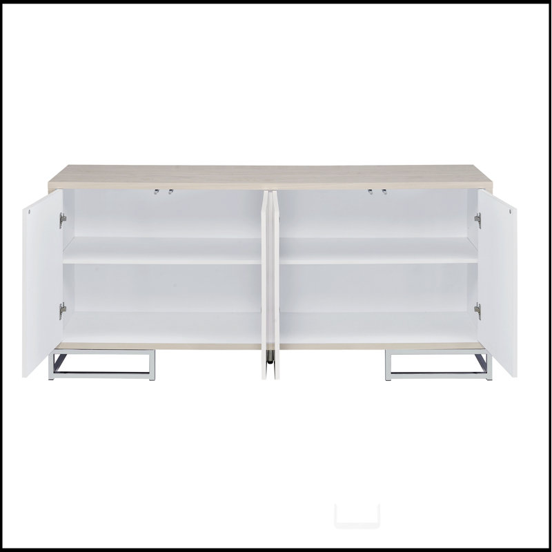 Armoire console Panos Marcle Paint & Chrome