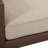 Wood Patio Sofa With Cushions-1842850022
