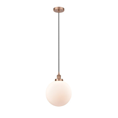 Luminaire suspendu simple à 1 lumière Frederick