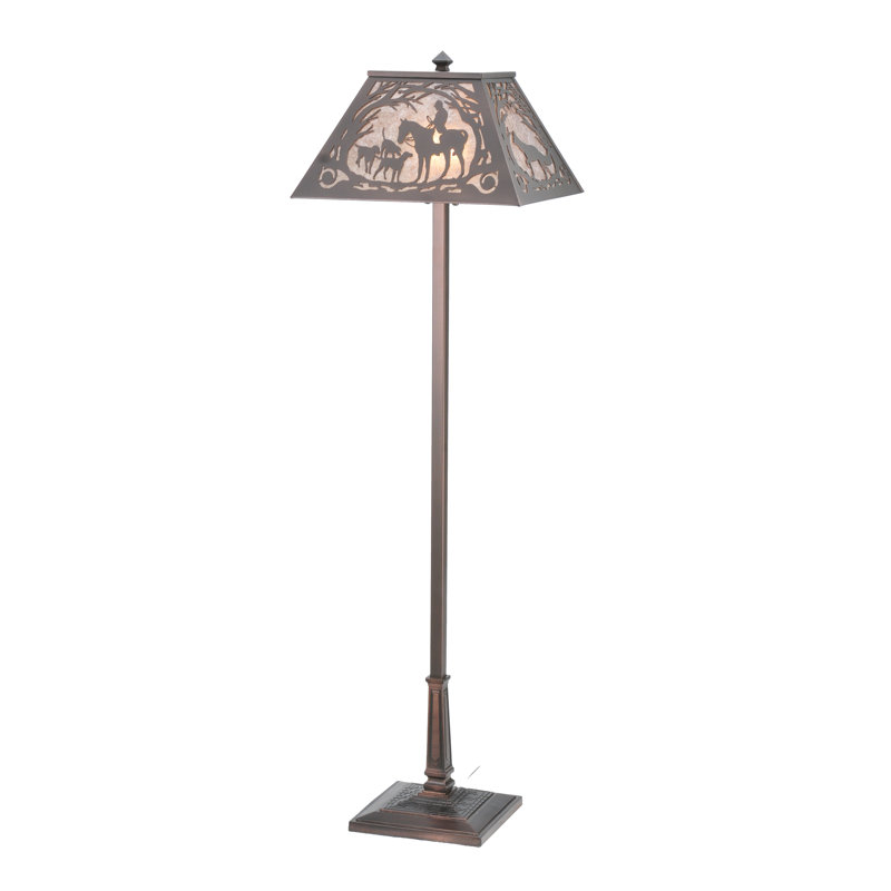 Rustic Lodge Floor Lamp