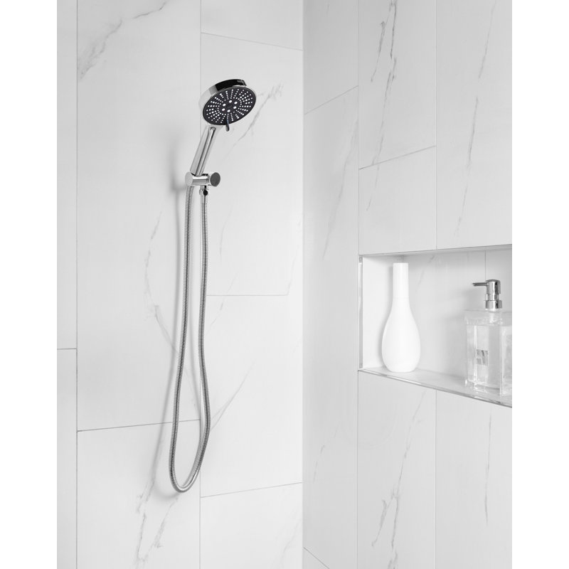 Shower Head and Hose Kit MAPIRI, Silver