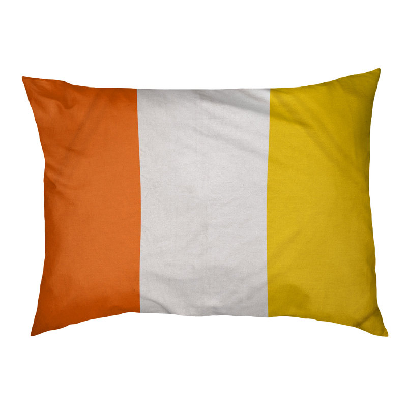 Coussin rectangulaire designer Miami, Moyen (L 18 po x l 28 po), Bleu marine / vin / noir