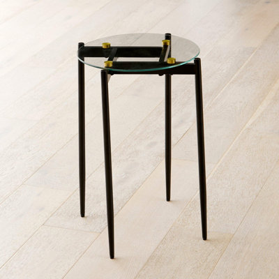 Damyia Glass Top End Table