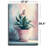 Pink Flower Pot Botanical Wall Art-130042413