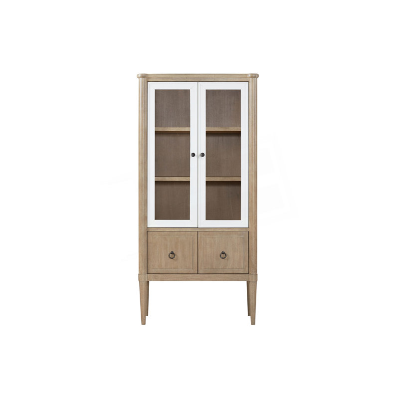 Vitrine d'exposition avec portes en verre, armoire d'appoint