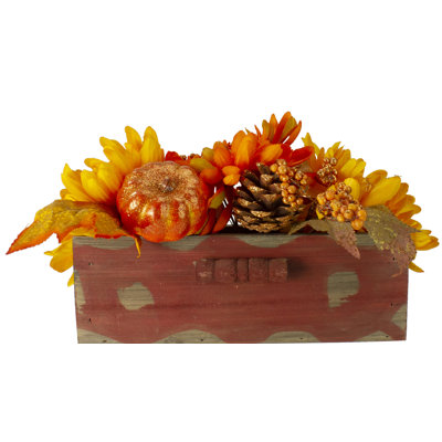 Wood Berry Arrangement in Box