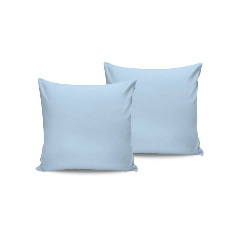 Ensemble de taie d'oreiller (2 pièces), Bleu clair