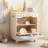 Toy Dishwasher Wooden Kitchen Toy for Kids Ages 3+, Realistic Dishwashing Playset with Dishes & Accessories, Interactive Cleaning Role Play for Play Kitchen