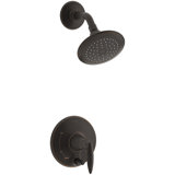 Alteo® Shower Faucet with Push-Button Diverter (Valve Not Included)