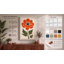 Red Poppy Botanical - Wrapped Canvas-479954505-479954507