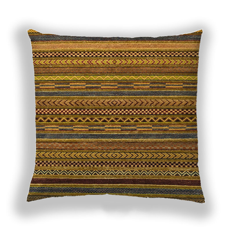 Coussin Abstract 2317, Microsuède