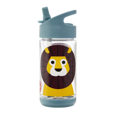 3 Sprouts - Bouteille d'eau pour enfants - Bouteille d'eau 12 oz - Lion