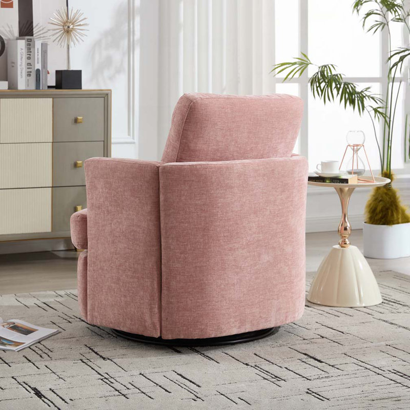 Chaise pivotante, Rose