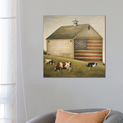 Proud Barn 1 Piece Wrapped Canvas Painting