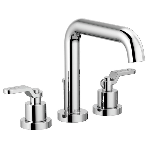 Litze® Roman Tub Faucet, Luxe Steel, Industrial Lever
