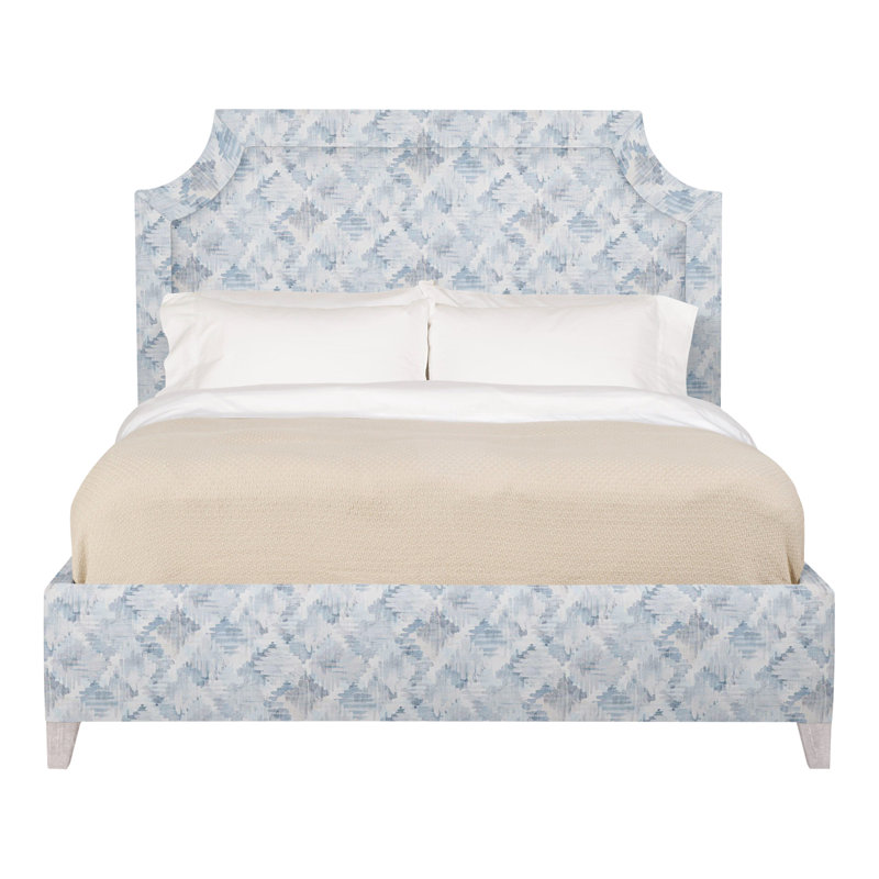 Audrey/Asher Solid Wood Bed, Nadia Earth, No, Dove Gray