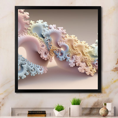 Pastel Fractal Simplicity I " Pastel Fractal Simplicity I "