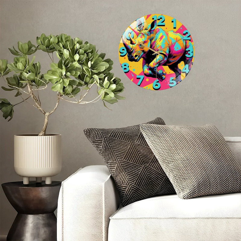 Horloge murale 12 po