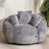 Gray Faux Fur