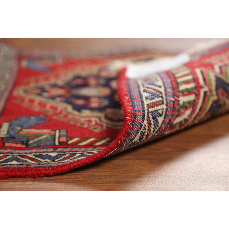 Tapis carré carré à motif géométrique 2 x 2