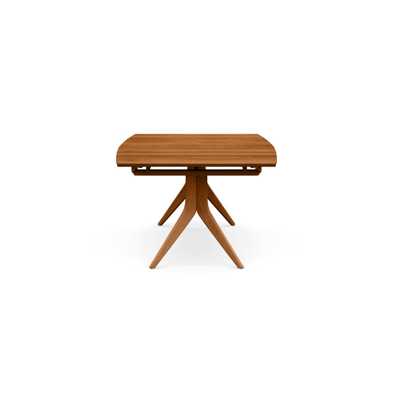 Catalina Trestle Extensions Table, Autumn Cherry, 30" H x 66" L x 46" W
