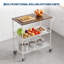 90 cm W Iron Shelving Unit-1338005267